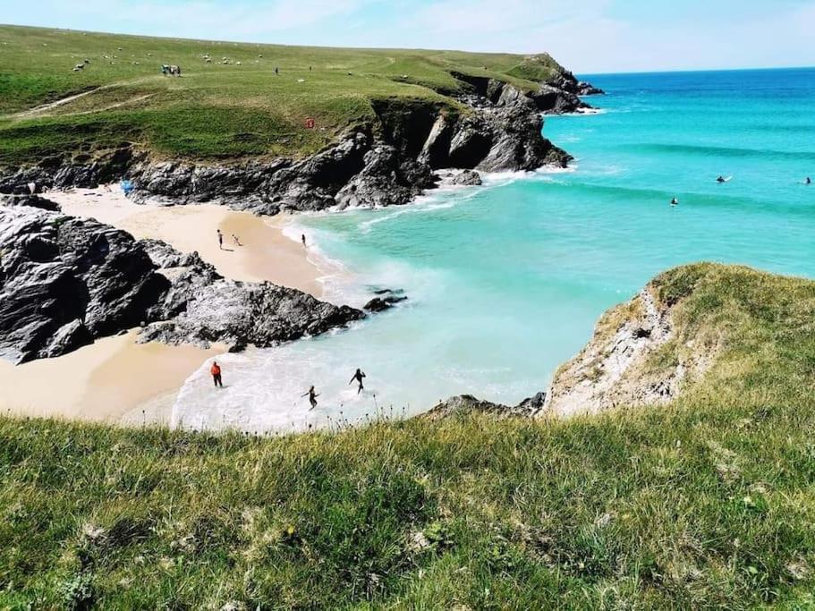 Chy Lowen, Great Valley Views From Balcony Hayle Extérieur photo